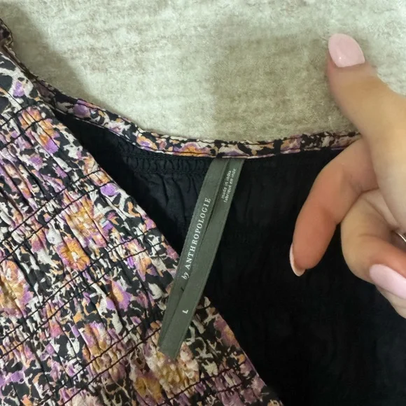 Anthropologie the peregrine midi dress size large - Picture 3 of 3